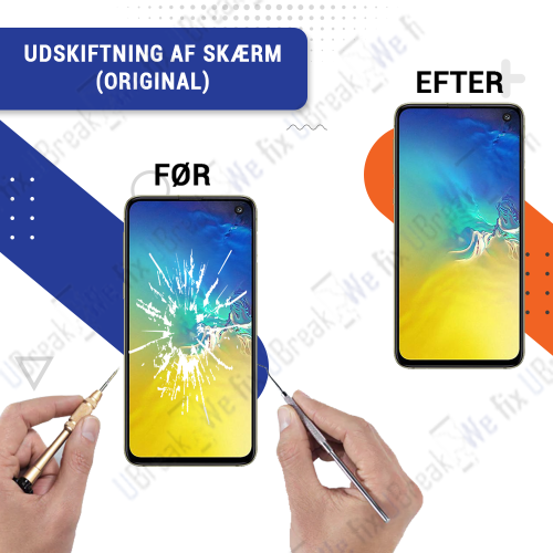 Samsung Galaxy S10E Screen Replacement (Original Service Pack) Call For Price