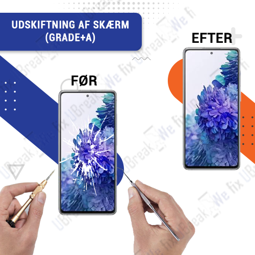 Samsung Galaxy S20 FE 4G Screen Replacement (Grade +A)