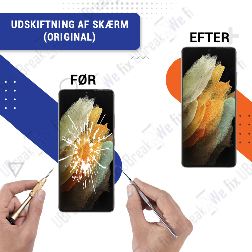 Samsung Galaxy S21 Ultra Screen Replacement (Original Service Pack)