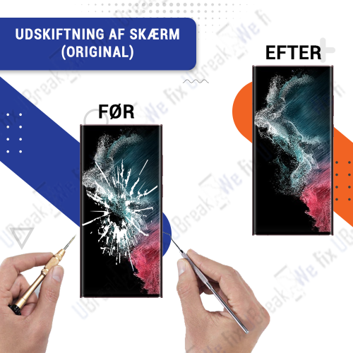Samsung Galaxy S22 Ultra Screen Replacement (Original Service Pack)