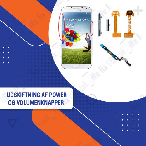 Samsung Galaxy S4 Power Button-Volume Button Replacement (Functionality)
