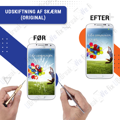 Samsung Galaxy S4 Screen Replacement (Original Service Pack) Call For Price
