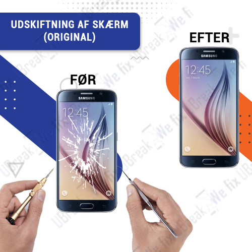 Samsung Galaxy S6 Screen Replacement (Original Service Pack) Call For Price
