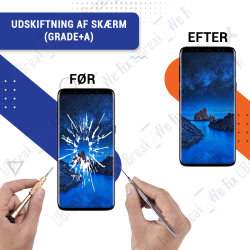 Samsung Galaxy S9 Plus Screen Replacement (Grade +A)