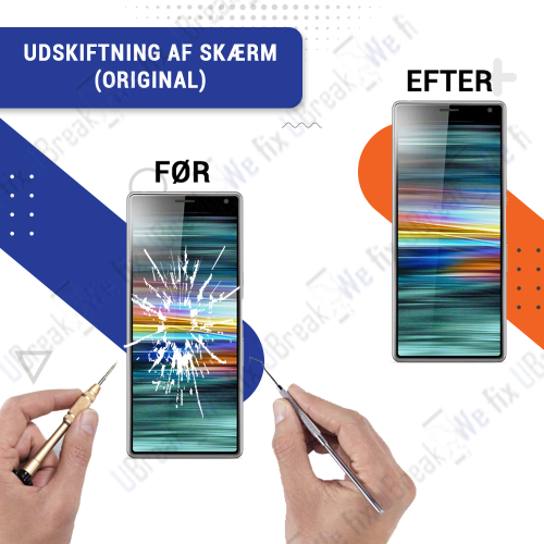 Sony Xperia 10 Screen Replacement (Original Service Pack)