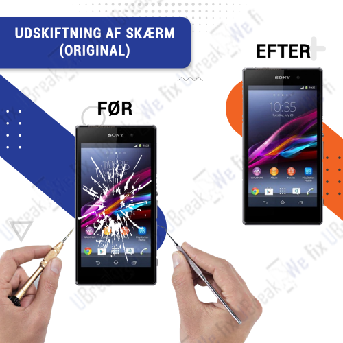 Sony Xperia Z1 Screen Replacement (Original Service Pack)
