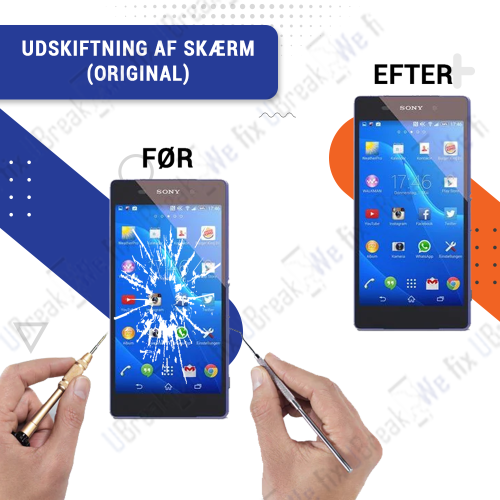Sony Xperia Z2 Screen Replacement (Original Service Pack)